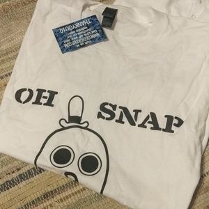 Trolls "oh snap" graphic tshirt
